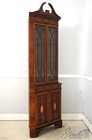 73676  English Made Mahogany Inlaid Corner Cabinet 2 Of 2
