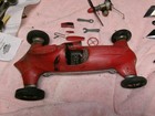 1950 s Rare Thimble Drone Cox Prop Rod   red 