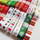 Chenkou Craft Merry Christmas 20 Yards Polyester Grosgrain 3 8   10mm   Mix