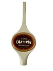 Vintage Olympia Dark Draught Oly Beer Tap Handle Brewing Plastic 7 