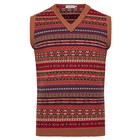 Mens Vintage 1930 s 40 s 50 s 60 s 70 s Wartime Fairisle Knitted Tanktop Retro