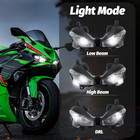 For Kawasaki Ninja Zx6r 2024 2025 Zx636 Led Headlight Assembly Drl Hi low Beam