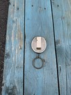 Vintage Evans Power Key Caddy Retractable Keychain W belt Clip   Ring Usa Made