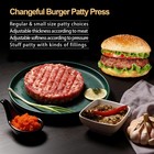 Burger Press Hamburger Patty Maker Slider Press Stuffed Burger Patty Press Re   