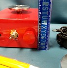 New Open Electric Mini Pottery Wheel Lathe Machine Set Red Steel 2 Discs