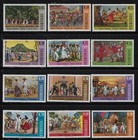 Venezuela  1966  Scott 893-898 c919-c924  Complete Set Dances  Mnh  Ebv1100