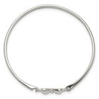 Real Solid 925 Sterling Silver Bow Baby Bangle Bracelet 5 35mm Girl s Polished