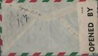 1940 Wwii Cover Mexico City To Garonne France Via New York Censored