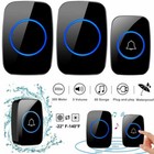 Waterproof Wireless Doorbell Adjustable Volume 1000ft Receiver 38 Chime Us
