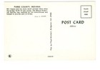 Vintage Parke County Indiana Mecca Covered Bridge Unposted Postcard  358