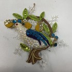 Complete Sequined Felt Handmade Lee Wards 12 Days Of Christmas Ornaments