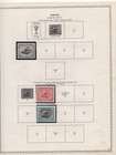 Australia Papua 1910-1941 Collection Of 53 Stamps On 5 Minkus Album Pages