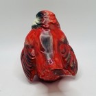 Vintage Goebel West Germany Red Cardinal Bird Ceramic Figurine Cv-74