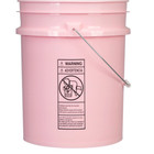 5 Gallon Pink Food Grade Bpa Free Bucket Pail Container -  pack Of 3  Made In Us