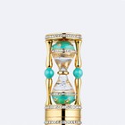 Estee Lauder Beautiful Jeweled Hourglass Compact For Solid Perfume - In Box