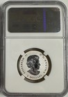 2014 Canada  3 1 4oz Fine Silver Gilt Maple Leaf Reverse Proof Er Ngc Pf 69