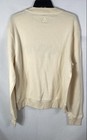 Lanvin Men s Cream Embroidered Logo Crewneck Sweatshirt Italy Size M