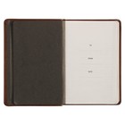 One Minute With God For Men 365 Devotions  Brown Faux Leather Flexcover