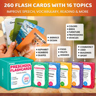 260 Flash Cards For Kids Ages 3-5 Realistic Images     Pre K Flash Cards Age 4-5