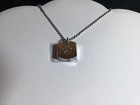 Pet Paw Print Jewelry Urn Cremation Ashes Dog Cat Necklace 