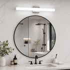 33 Inch Led Modern Nickel Vanity Light Bathroom Over Mirror Wall Sconce Fixture