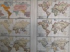 1898 World Regions Views Map Atlas Vintage Color Original 11 5 X 9 5 -c12-4