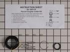 Genuine Oem Whirlpool 285170 Dishwasher Faucet Coupler Kit Oem Wp285170 Ps334438