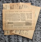 1900 s Western Union Telegram Forms Vintage Antique Paper Requests Hand Written