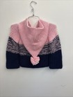 Vintage Kids Hand-knit Kids Sweater  Approx 5t Cute
