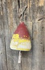 Vintage 15    Weathered Wood Maine Lobster Buoy Rustic Nautical Home Decor