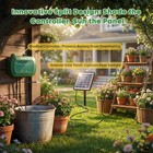 Solar Drip Irrigation System  Automatic Watering Kit With Split Design 49ft  f
