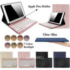 Us For Ipad 9 7  10 5  Backlit Wireless Keyboard Case Cover With Pencil Holder
