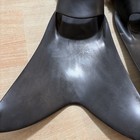 Force Fin Pro Open Heel Adjustable Strap Scuba Diving Fins Black - Sz Xx Large