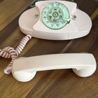 Pink Western Electric Rotary Telephone 1972 Vintage Bell System Princess Phone