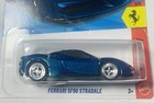 Hot Wheels Ferrari Sf90 Stradle Blue Factory Riveted Super Custom W real Riders
