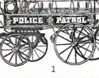 Us Stamps  13   Patrol Wagon Presorted 1st Class Plate  1 Coil Strip Of 5 Sc 2258