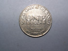 The Sands Hotel Casino  1 One Dollar Gaming Token 1982 -coin - Free Shipping