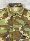 Vtg Usmc Woodland Camo Bdu Combat Uniform Jacket Shirt Marine Corps Large Long