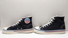 Vintage 70s 80s Pro Basketball Canvas High Top Shoes Chucks Usa 3 Converse