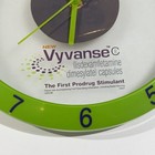 Vyvanse Clock Lisdexamfetamine Rare Drug Pharmaceutical Drugrep Advertising Vtg