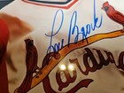 Lou Brock Signed 8x10 Photo-hall Of Fame-st  Louis Cardinals