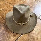 Vintage Men s 5x Beaver Felt Western Cowboy Hat Silverbelly Sz 7 5 6 Australia