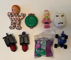 Mcdonald s 1993 Totally Toy Holiday Mattel Christmas Happy Meal Toys Lot Of 8