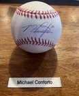 Michael Conforto Signed Oml-rob Manfred Baseball New York Mets  30 2017 All-star