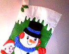 Finished Winter Pals Bucilla Stocking 18  Made From Original Edition 1984 New