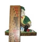 Irish Leprechaun Souvenir Magnet Ireland Seated Mushrooms 3 Dimensional