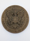 3  Bronze Commemorative Medal George M  Humphrey Secretary Of Us Treasury  1953