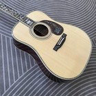 Acoustic Guitar D45 With Floral Pattern   spruce Top Ebony Fingerboard In Stock