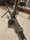 Cybergun X Fn M249 Minimi  featherweight  Airsoft Machine Gun W  A k 1500rd Box