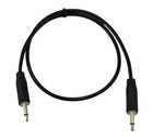 1 5ft 3 5mm Slim Mono Ts  2 Conductor  Male To Male Audio Cable